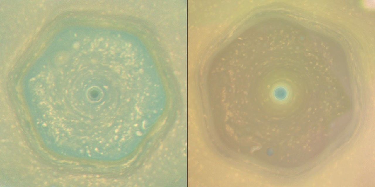 Saturn's Hexagon as Summer Solstice Approaches - NASA Science