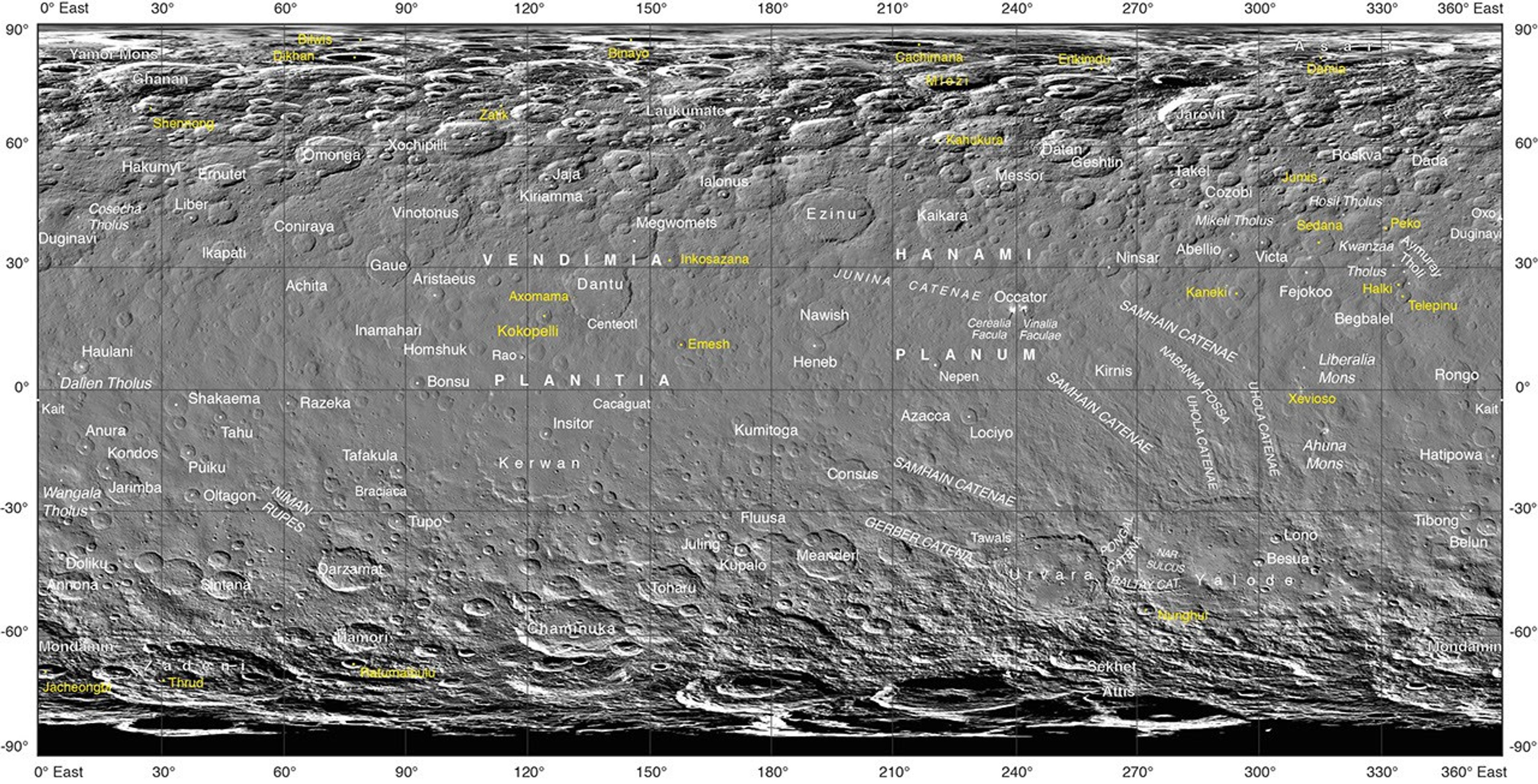 
			New Names on Ceres - NASA Science			