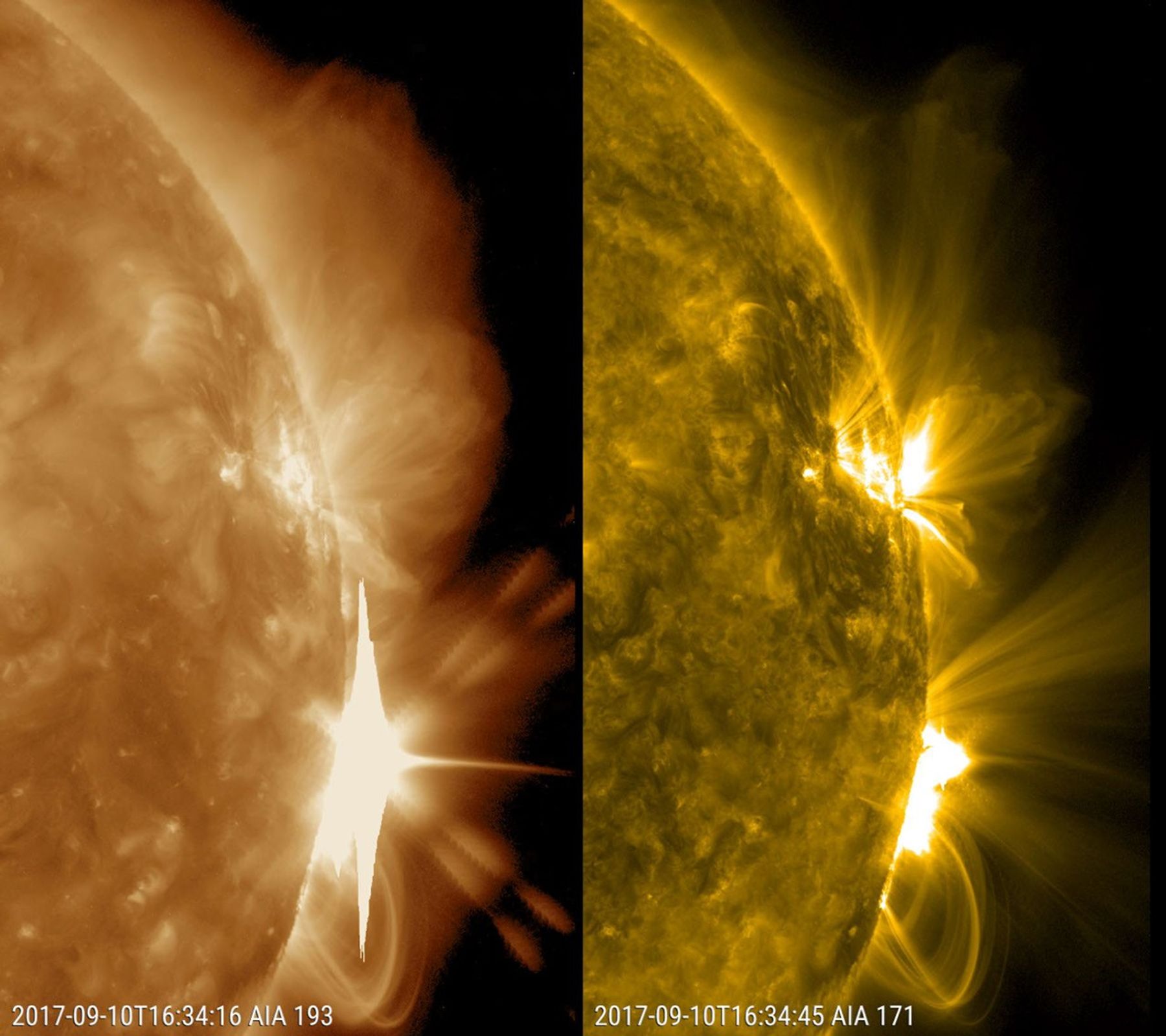 
			Major Solar Flare - NASA Science			