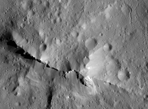 Central Ridge Point Urvara Crater's Central Ridge - NASA Science
