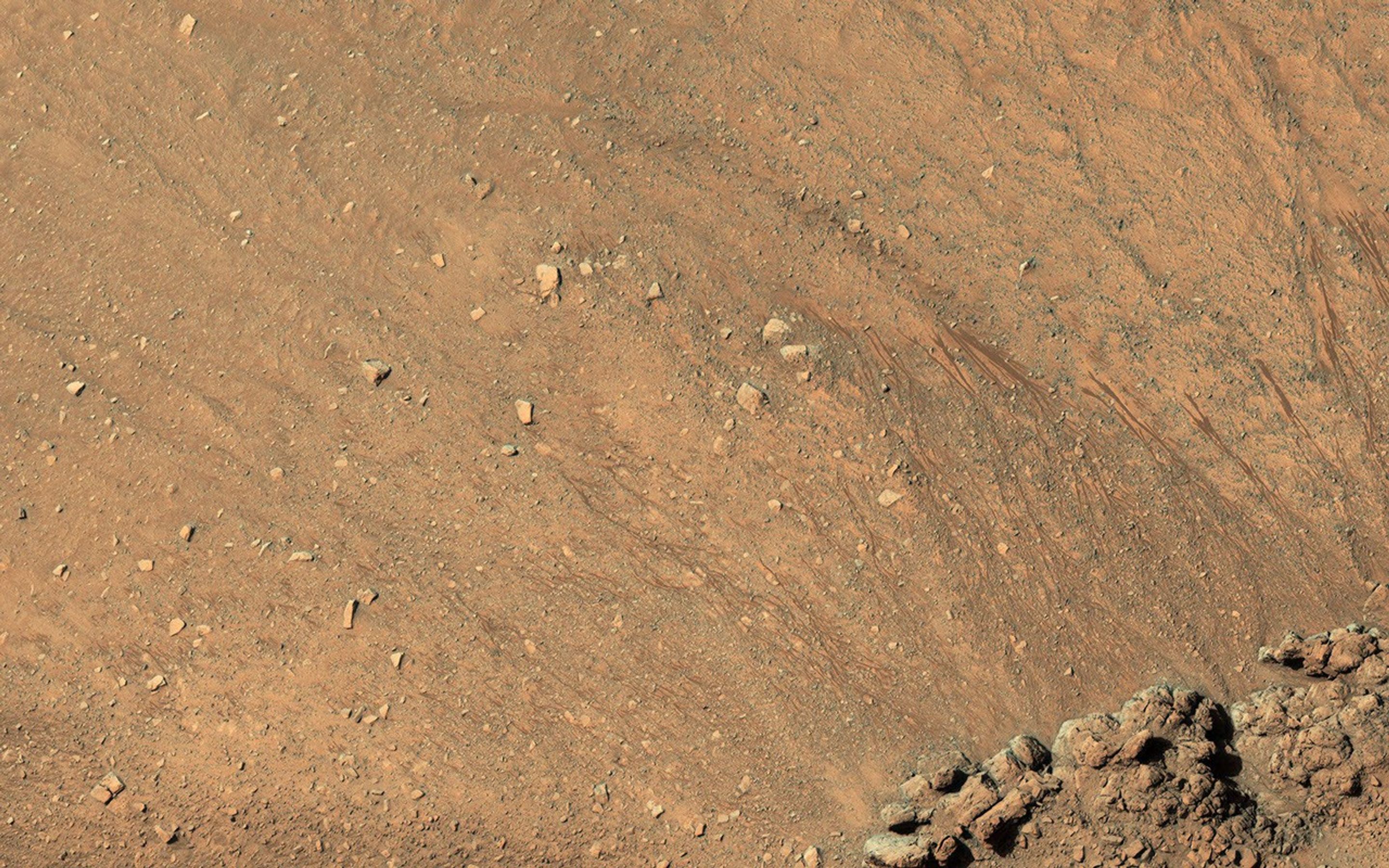 This image acquired on November 3, 2018 by NASA's Mars Reconnaissance Orbiter, shows Asimov Crater, located in the southern ancient highlands of Mars.