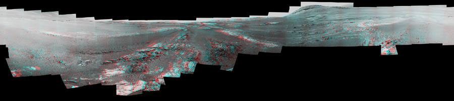 
			Opportunity Legacy Pan (Anaglyph) - NASA Science			