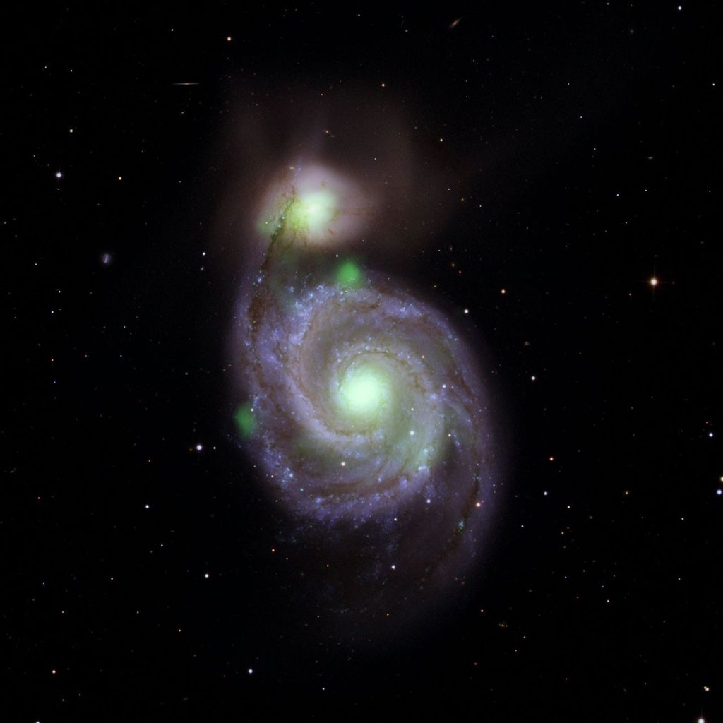 
			A Hard X-ray Look at M51 - NASA Science			