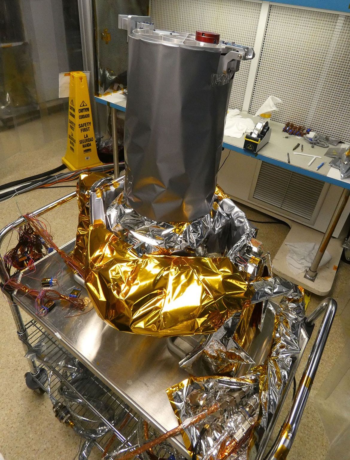 Included in the payload of science instruments for NASA's Europa Clipper is the Europa Imaging System (EIS) Narrow Angle Camera (NAC).