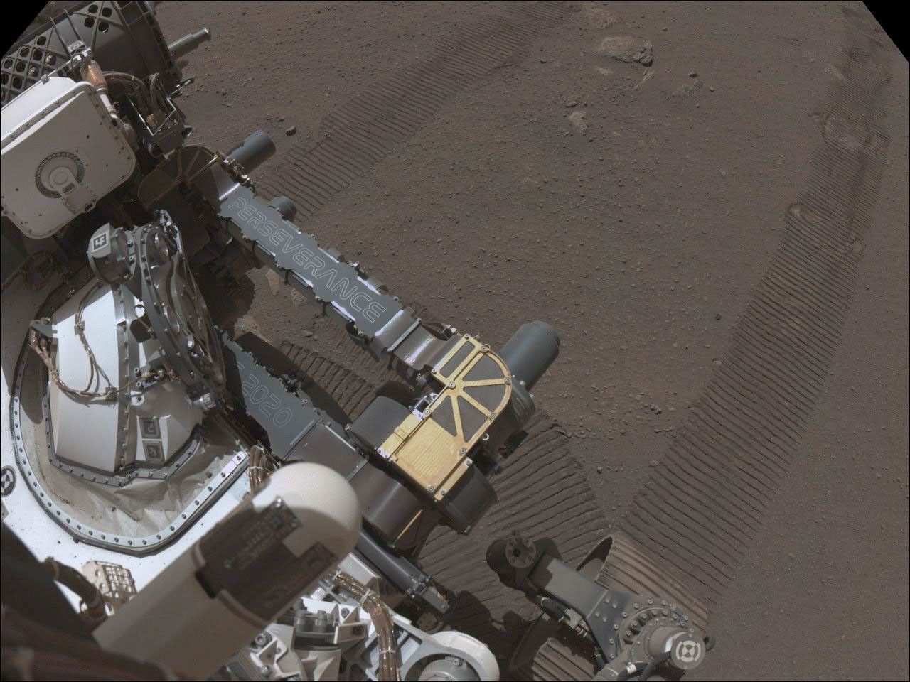 
			Perseverance Sample Caching System Doors - NASA Science			