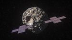 This illustration, updated in April 2022, depicts NASA's Psyche spacecraft. Set to launch in August 2022, the Psyche mission will explore a metal-rich asteroid of the same name.