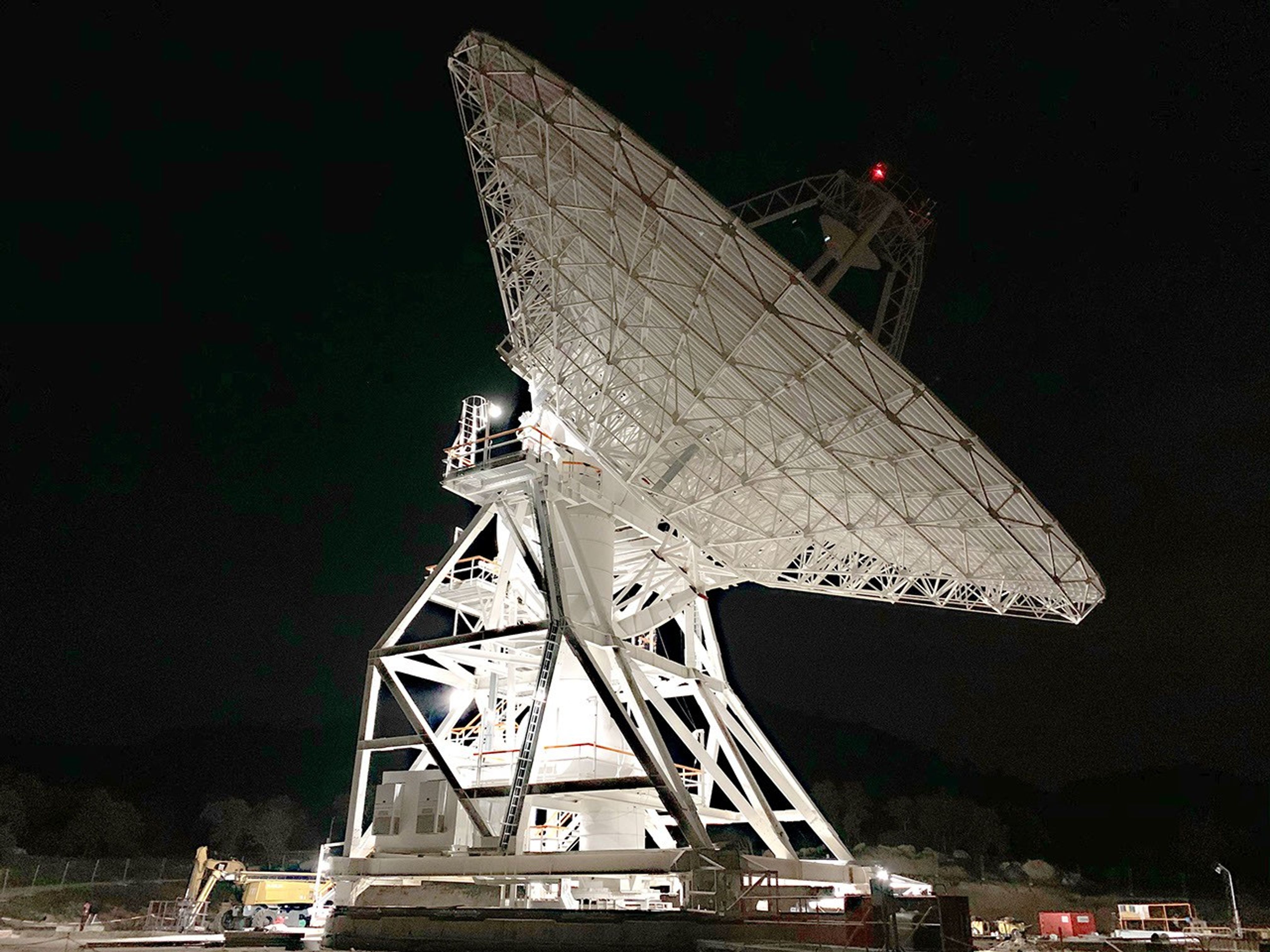 With the addition of the DSS-53 antenna, the Madrid complex of NASA's Deep Space Network is the first of the network's three ground stations to have completed its build-out as part of project to expand network capacity.