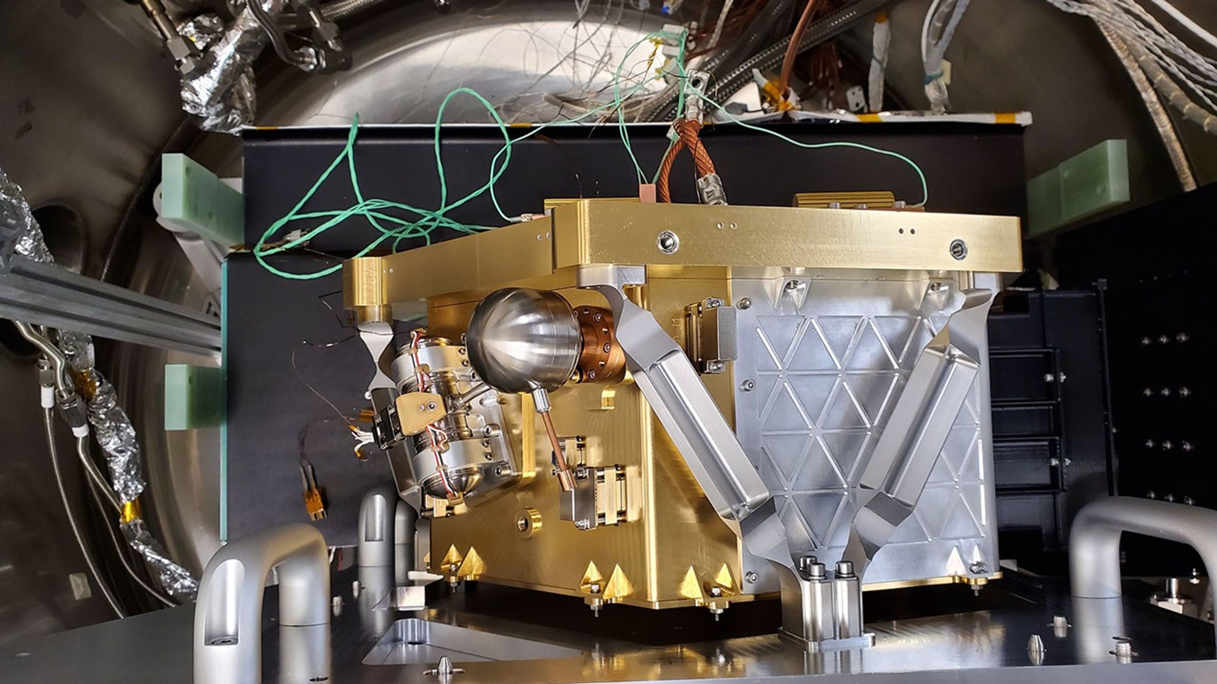 The High-resolution Volatiles and Minerals Moon Mapper (HVM³) is one of two instruments that will be carried aboard NASA's Lunar Trailblazer, launching in 2023.