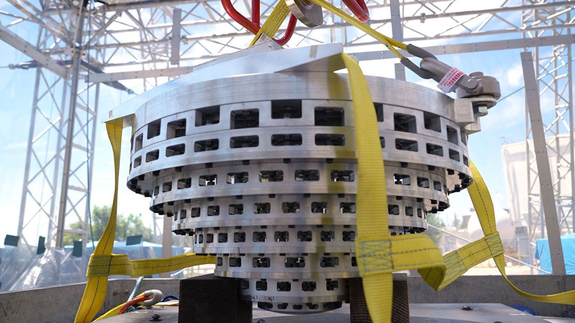 This prototype base for SHIELD &ndash; a collapsible Mars lander that would enable a spacecraft to intentionally crash land on the Red Planet, absorbing the impact &ndash; was tested at JPL on Aug. 12, 2022.