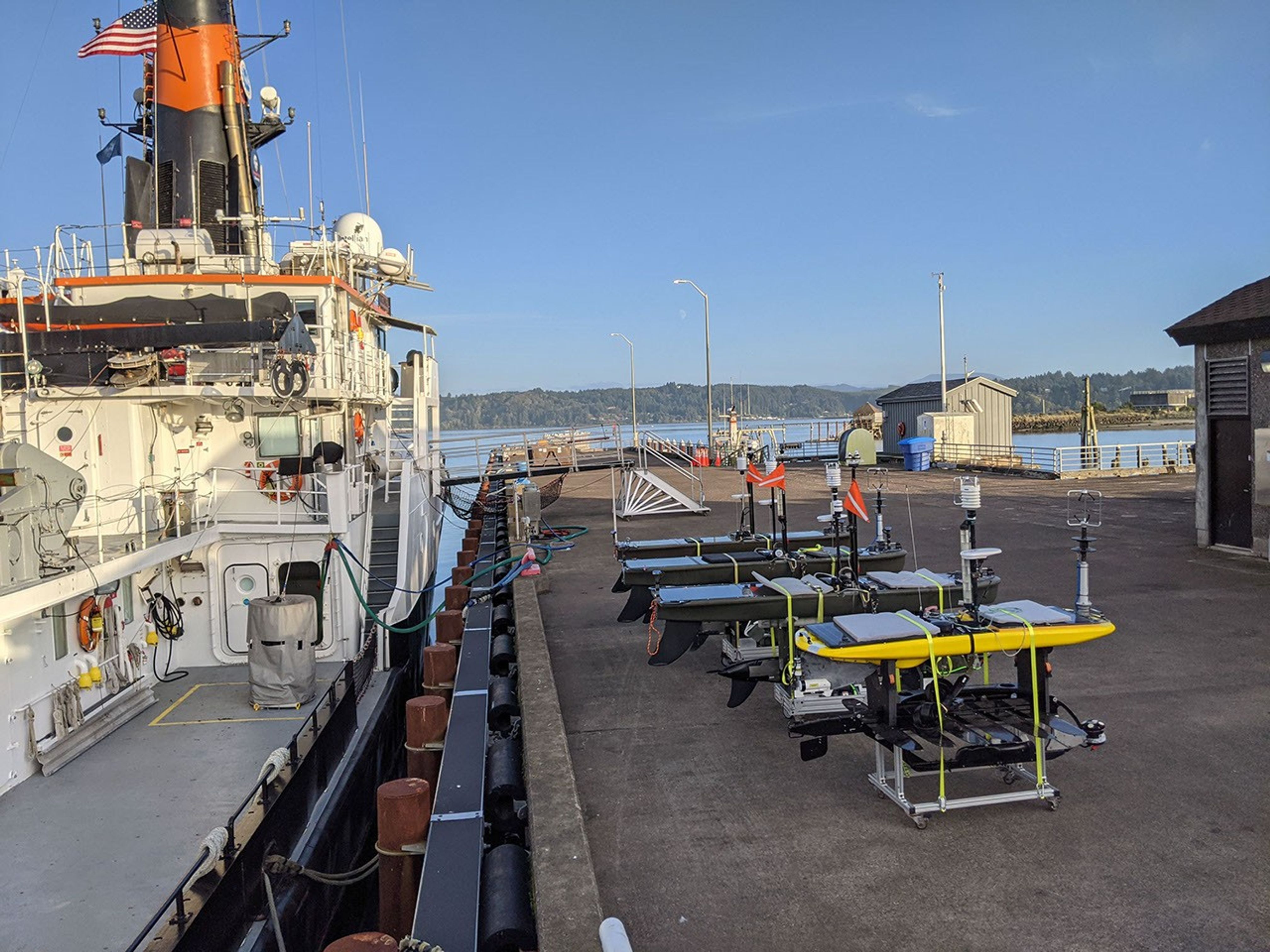 NASA's S-MODE field campaign brings to bear a densely equipped research vessel and a new generation of observational tools to study dynamics near the ocean surface.