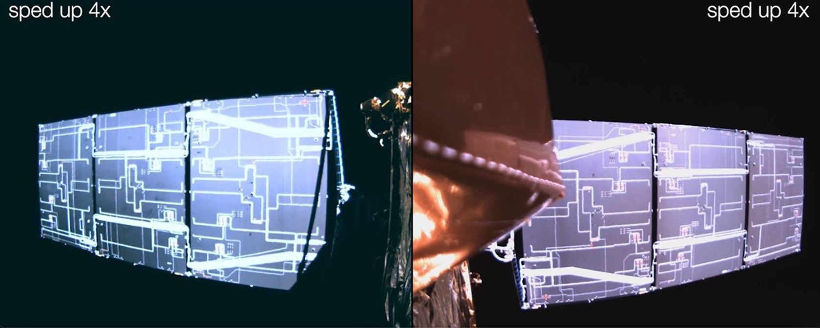 This video shows the deployment of the solar arrays that power the SWOT satellite. The arrays deployed over the course of about 10 minutes after the spacecraft's Dec. 16, 2022, launch.