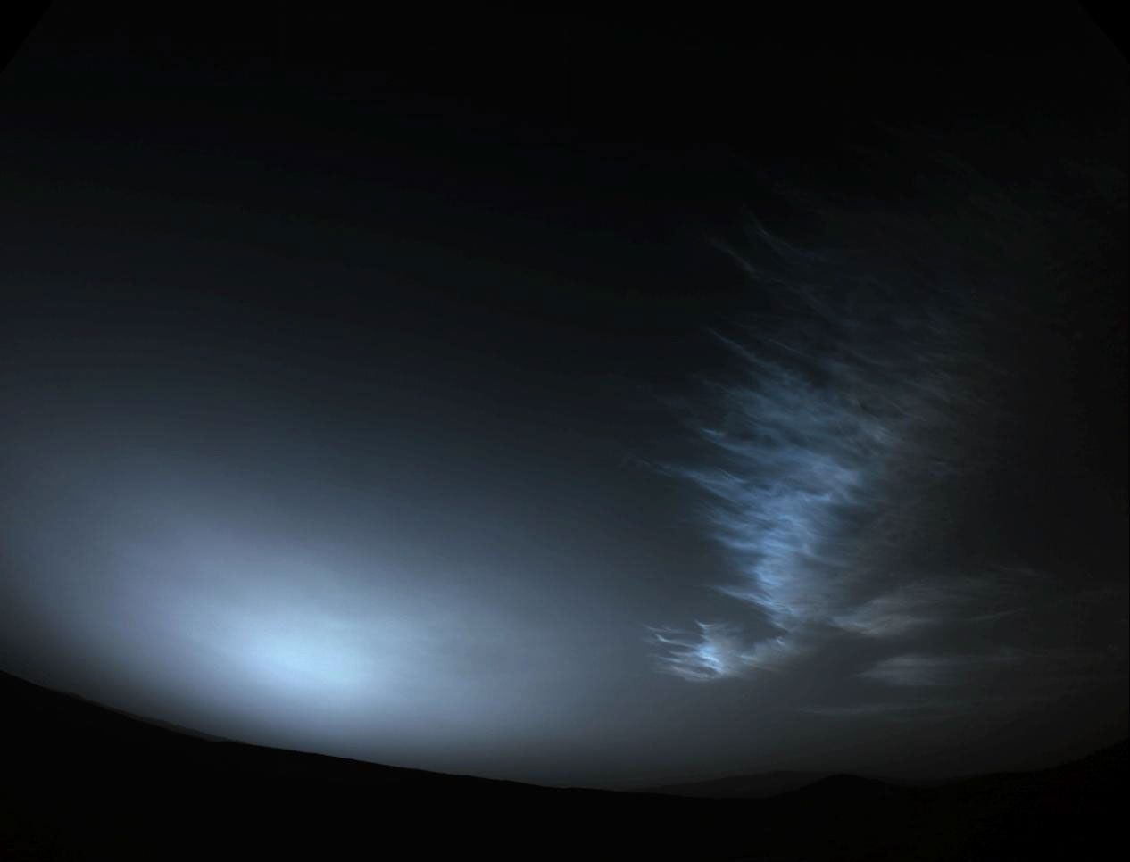
			Perseverance Views Drifting Clouds - NASA Science			