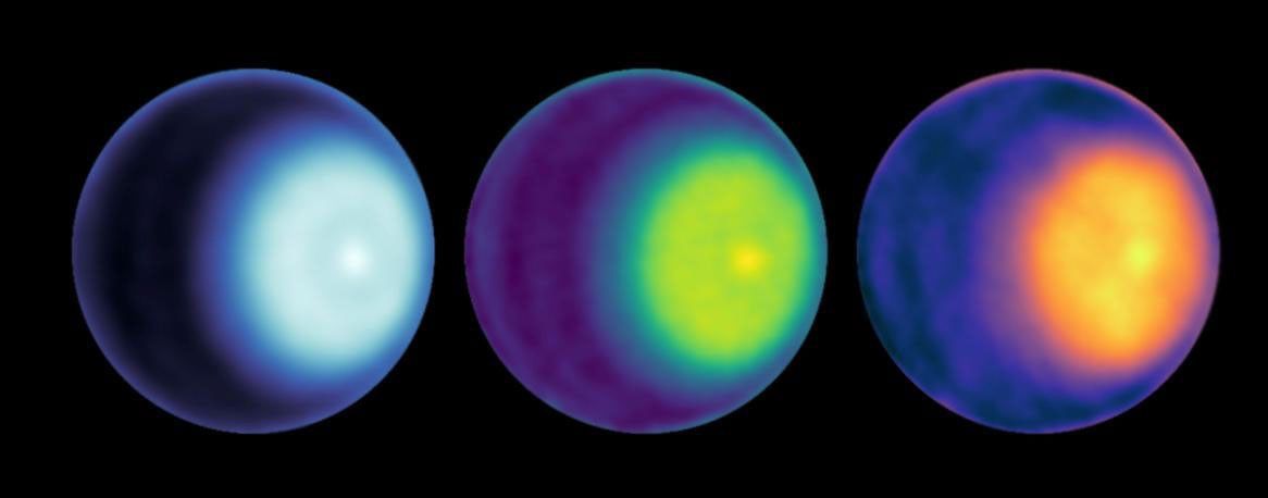 NASA scientists have made the first observation of a polar cyclone on Uranus.