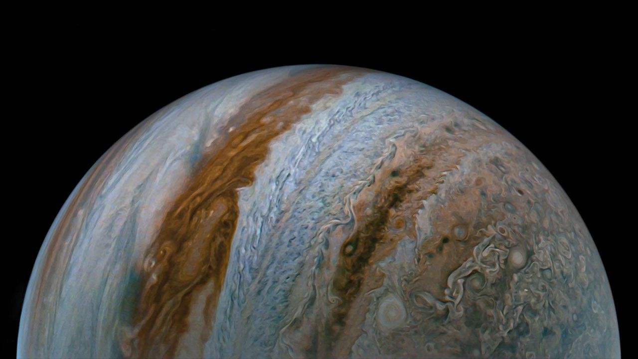 NASA's Juno Mission Images Jupiter's Belts and Zones - NASA Science