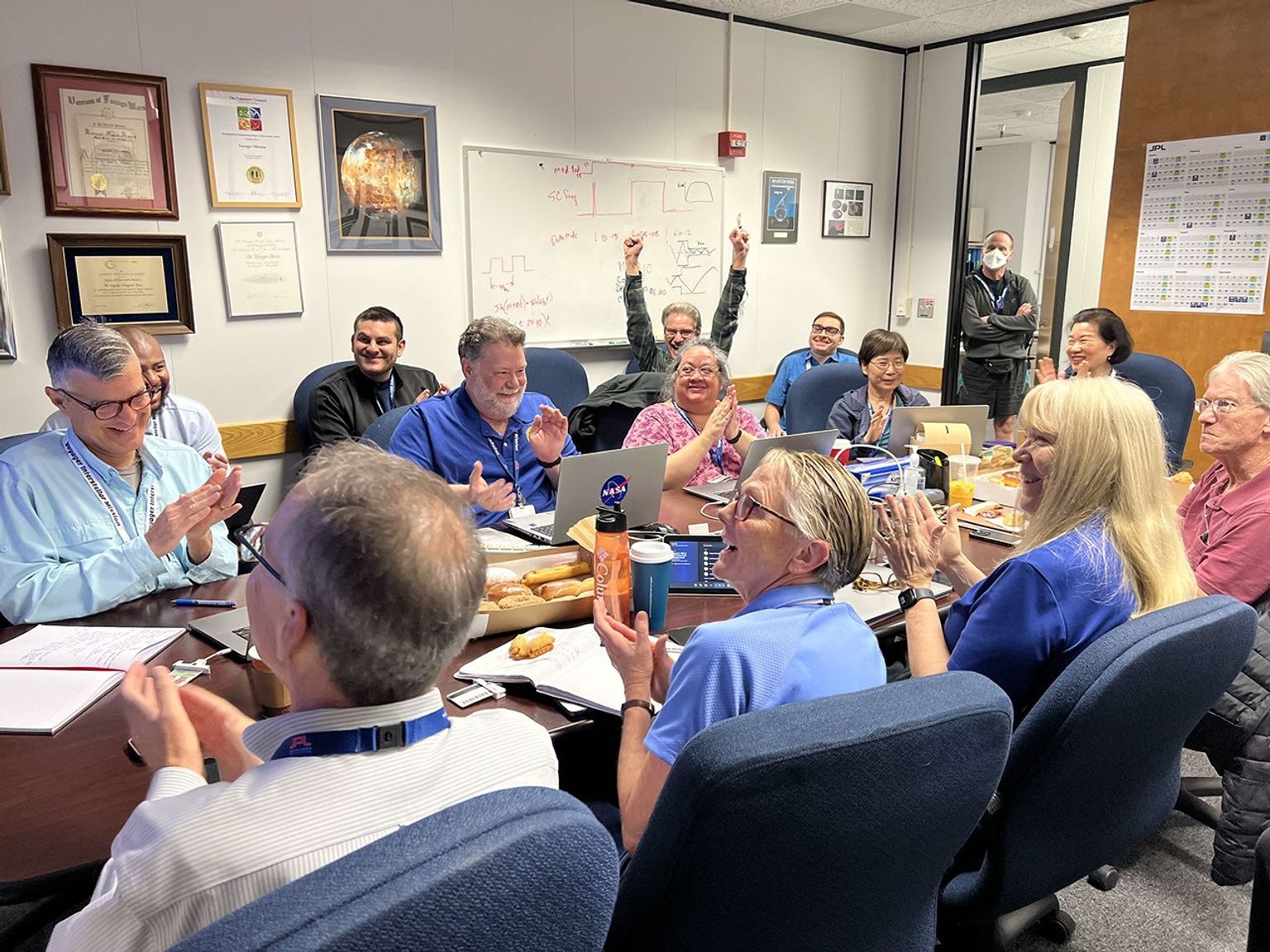 Voyager Team Celebrates Engineering Data Return - NASA Science
