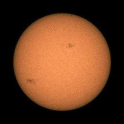 
			Perseverance Views Sunspots - NASA Science			