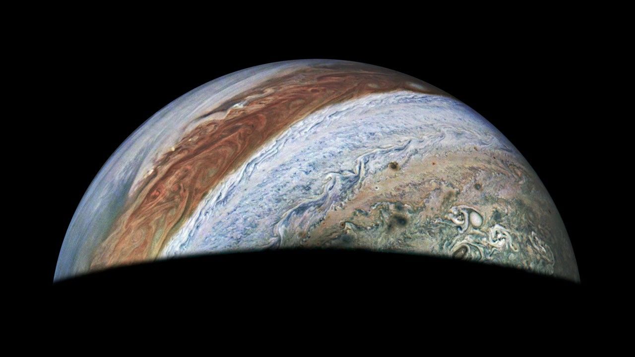 JunoCam Captures Jupiter on 62nd Flyby - NASA Science