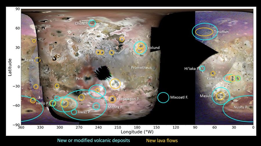 Surface Changes on Io - NASA Science