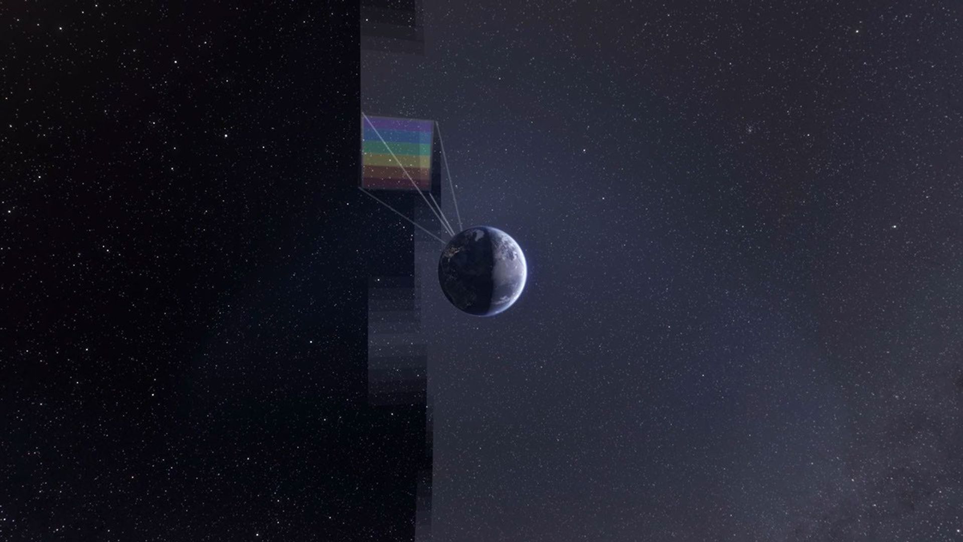 Operating from low Earth orbit, the SPHEREx telescope will sweep across the sky, taking about 600 exposures each day.