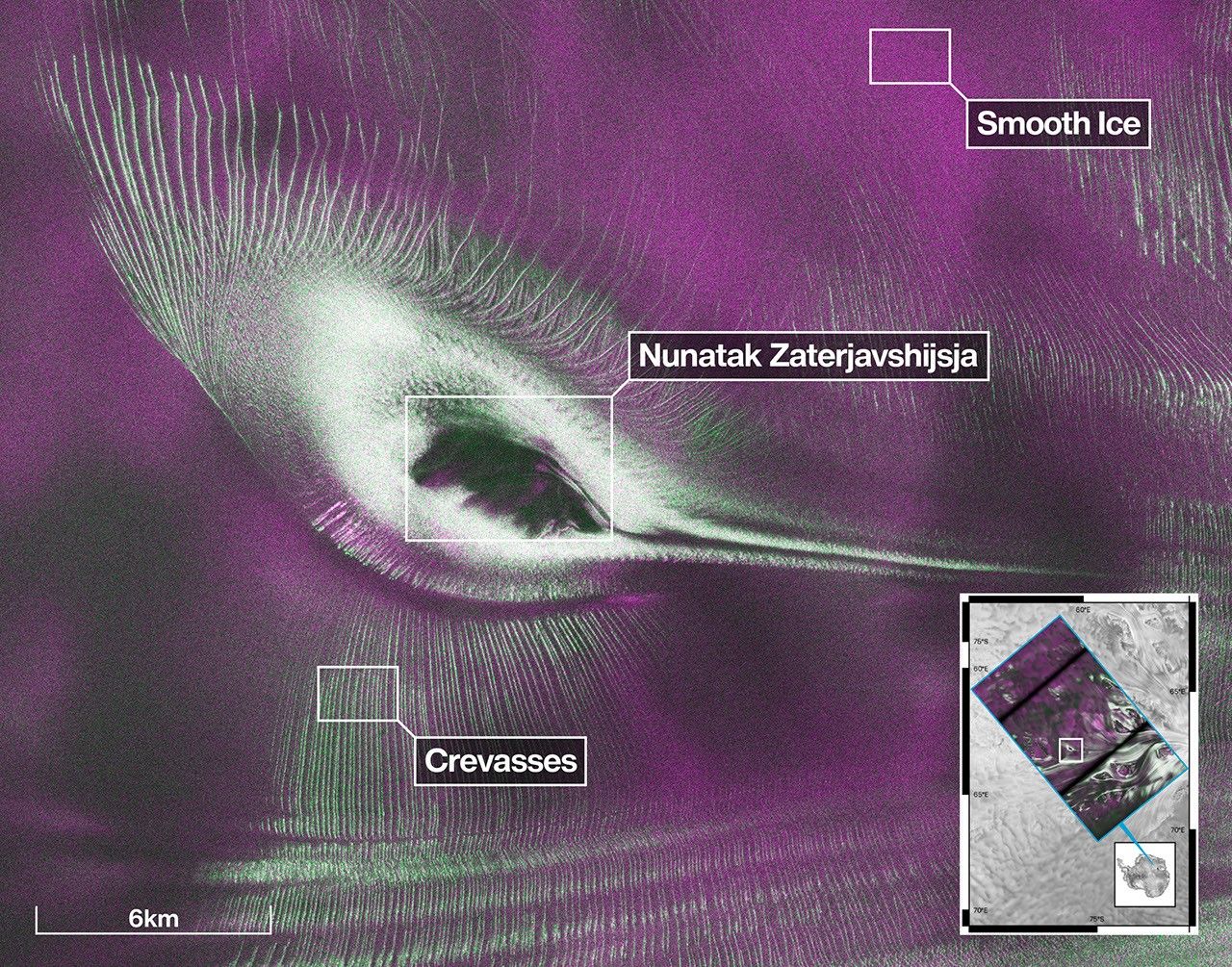 NISAR's L-Band Radar Reveals 'Hummingbird' in Antarctica - NASA
