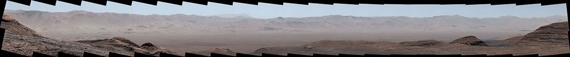 Curiosity Views Gale Crater's Rim, Homing in on Ancient River Channel ...