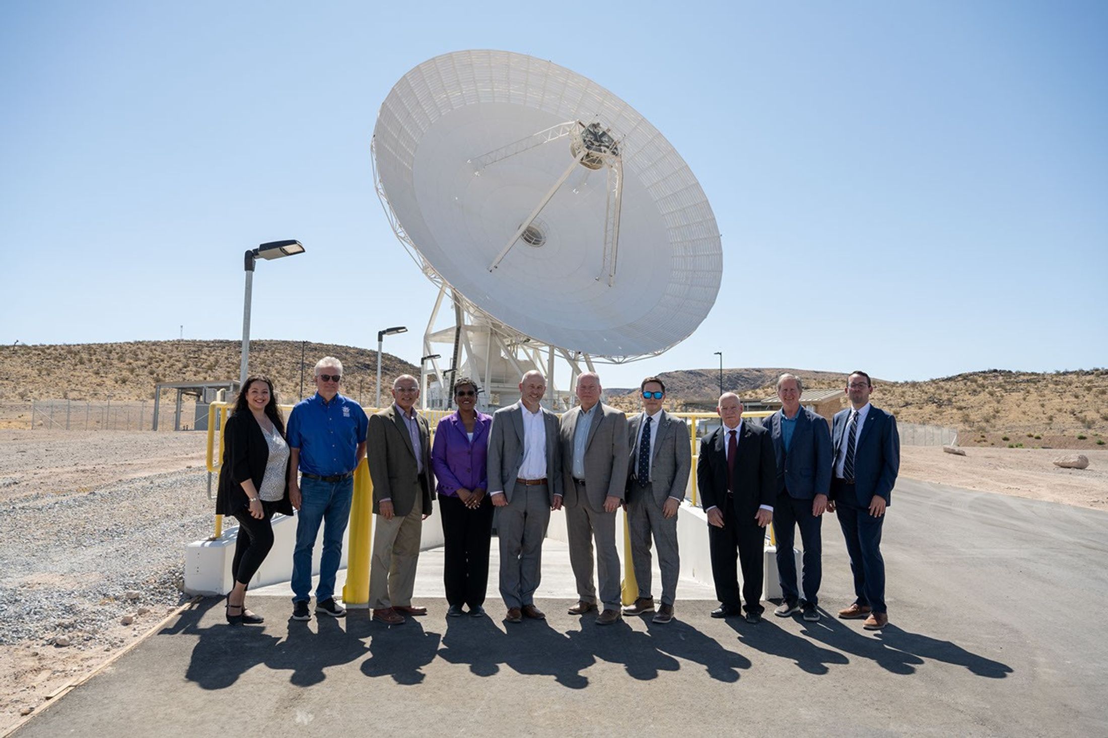Ribbon-Cutting Event for NASA Deep Space Network’s Deep Space Station 23