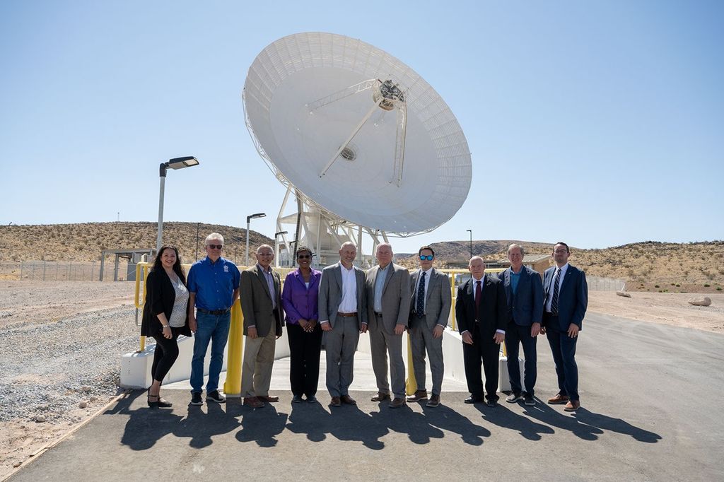 Ribbon-Cutting Event for NASA Deep Space Network’s Deep Space Station 23