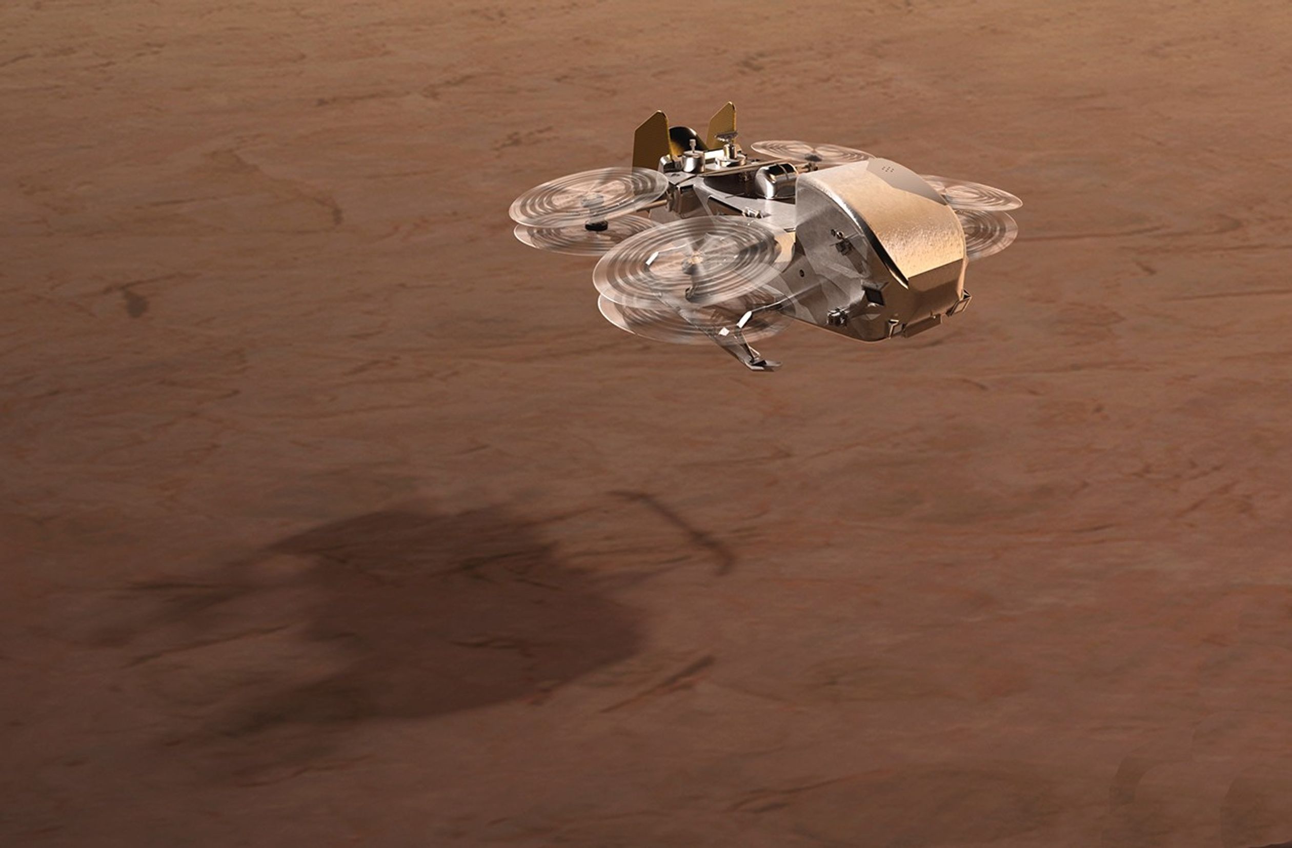 Dragonfly Landing Approach