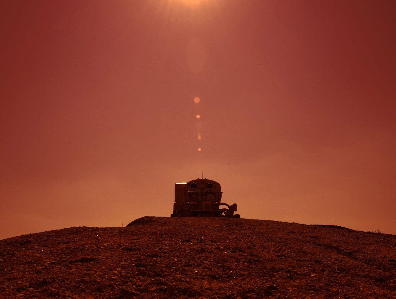 NASA's Lunar Electric Rover at Black Point Lava Flow in Arizona