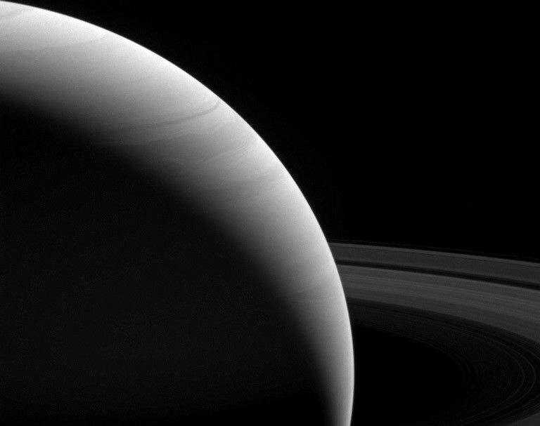 Saturn and its rings