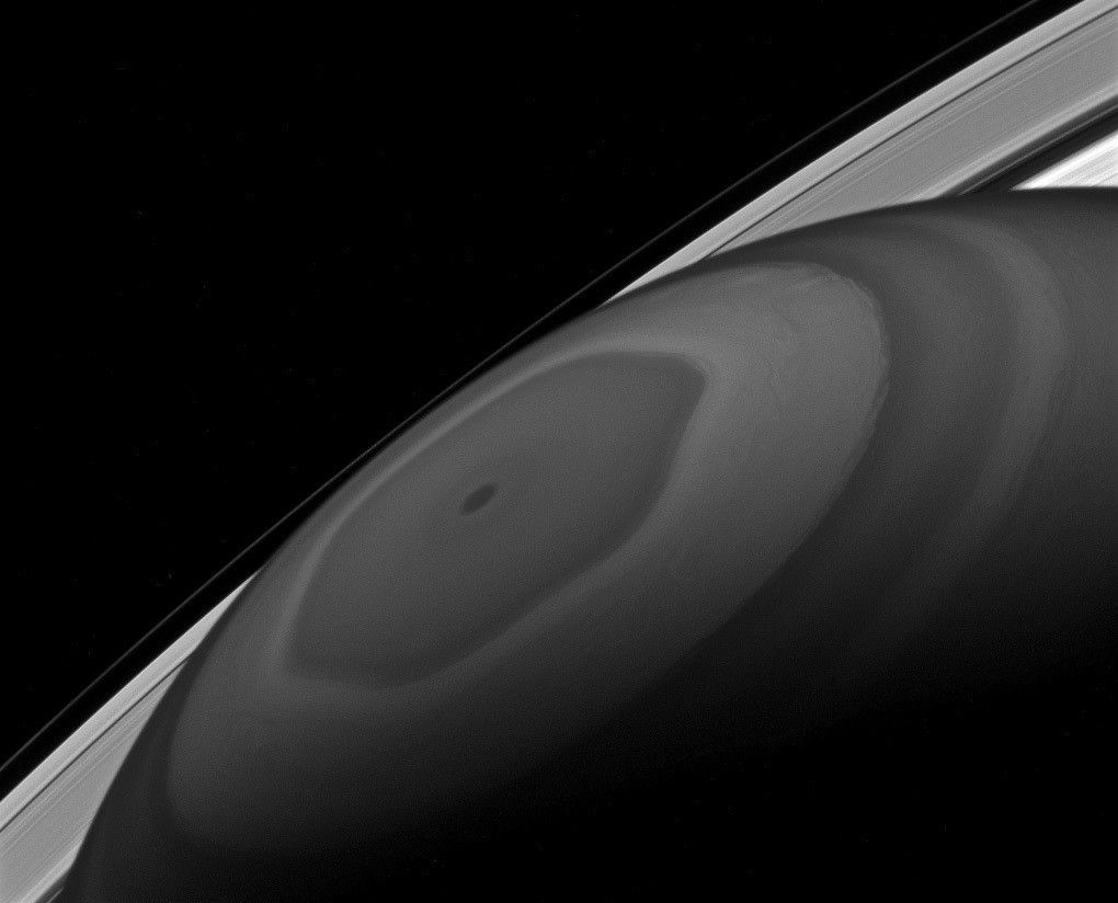 Saturn's north pole