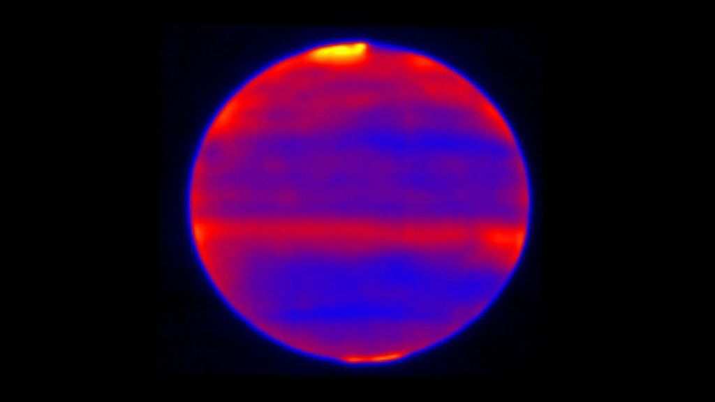 The Galileo probe measured atmospheric elements, and found that their relative abundances were somewhat different than on the Sun, indicating Jupiter's evolution since the planet formed.