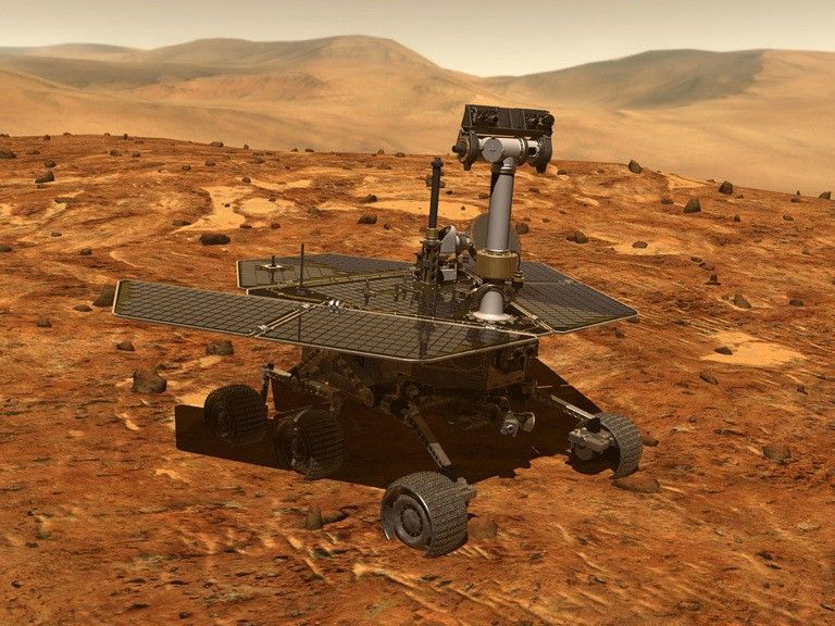 Opportunity rover on Mars