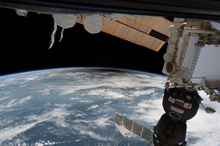 Shadow of a Total Solar Eclipse from the Space Station - NASA Science