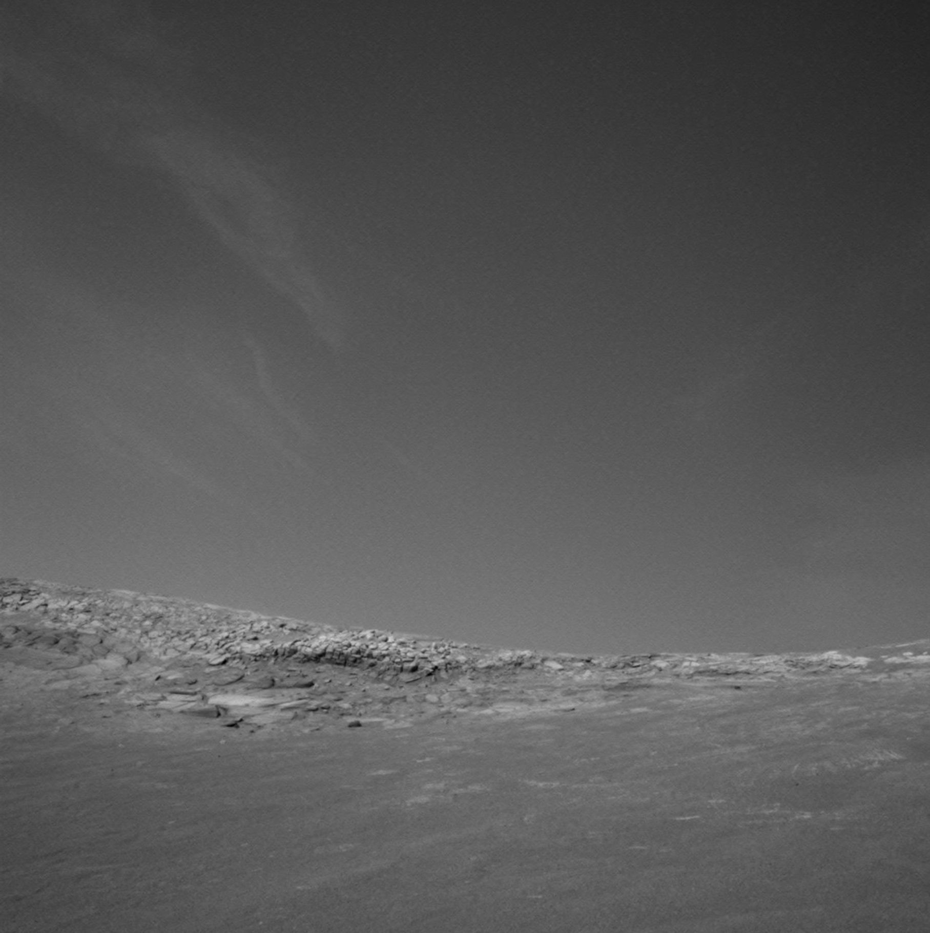 wispy clouds in motion