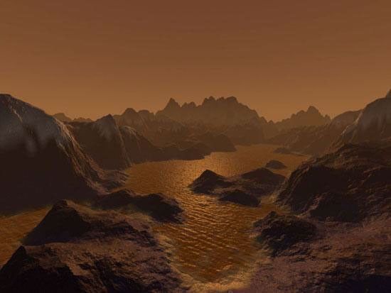 Pools on Titan