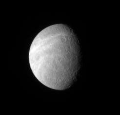 Saturn's moon Rhea