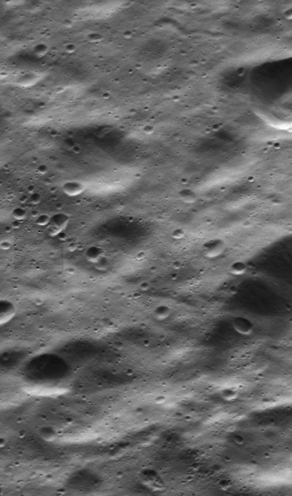 This two-in-one view of Dione from NASA's Cassini spacecraft includes the mission's highest-resolution view of the Saturnian moon's icy surface.