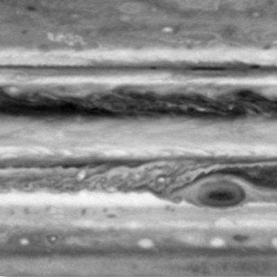 Clouds over Jupiter