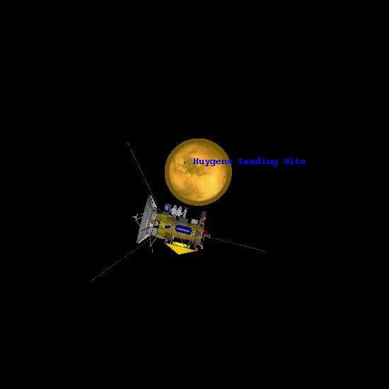 Titan 'TB' Flyby Animation