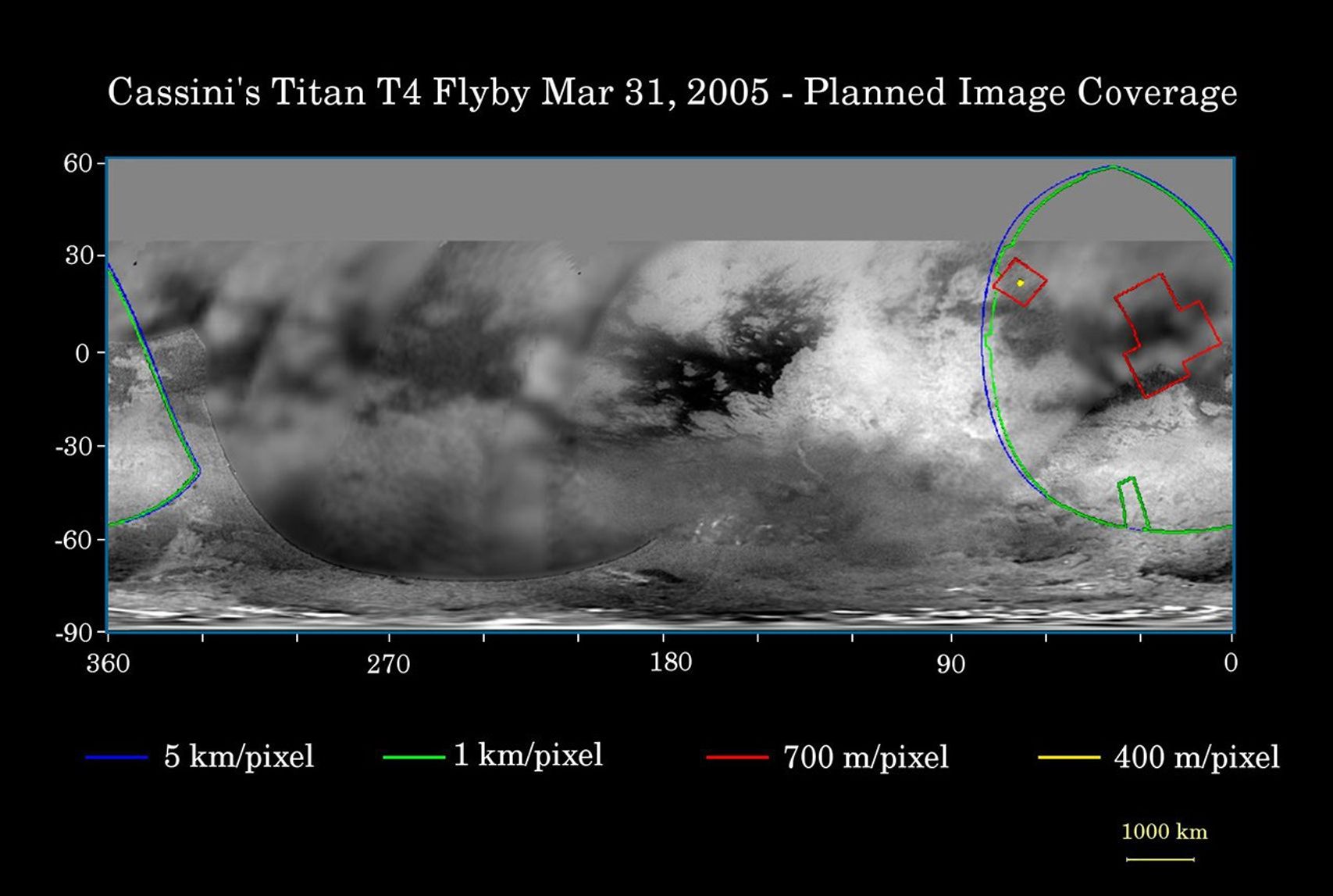 Map of Titan
