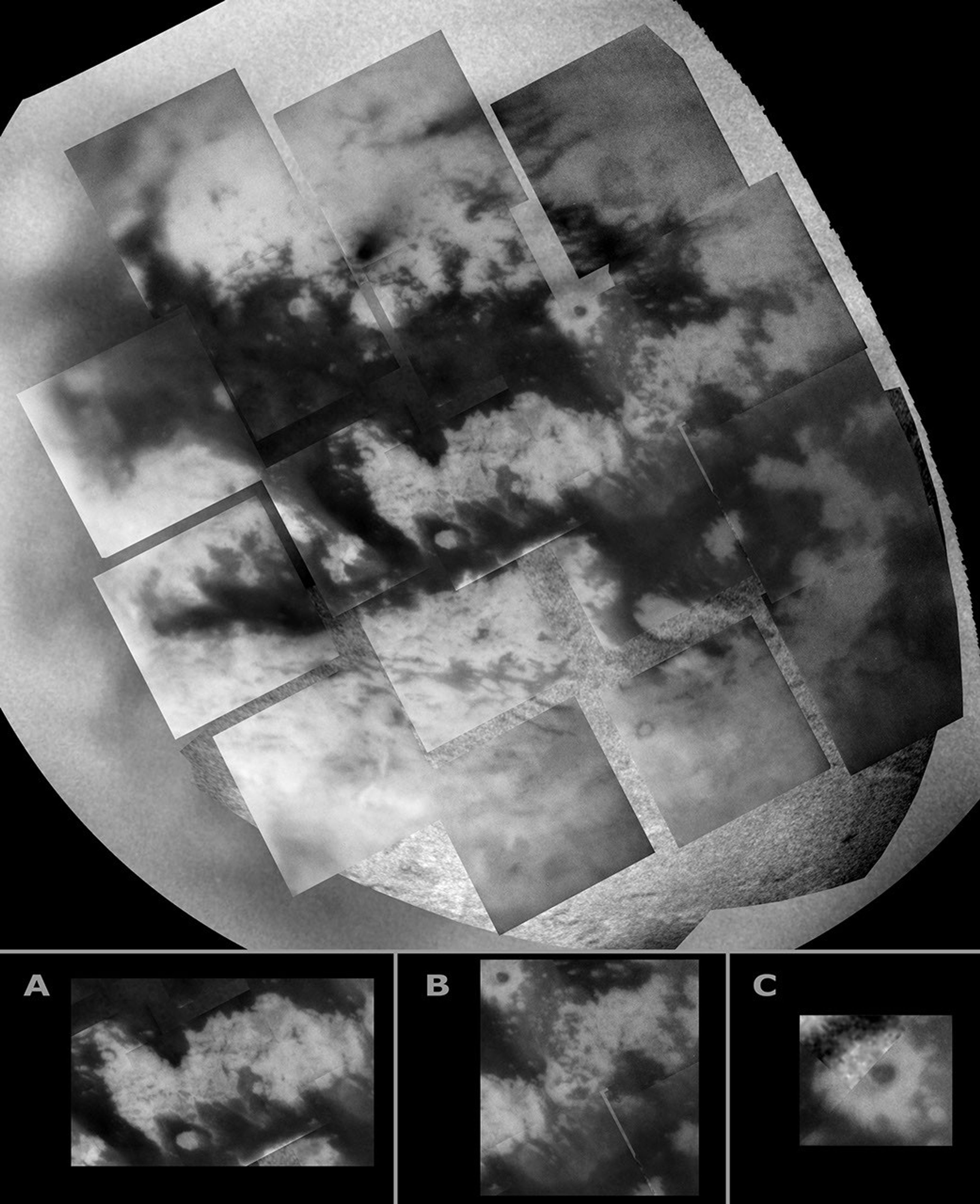 Titan mosaic -- East of Xanadu