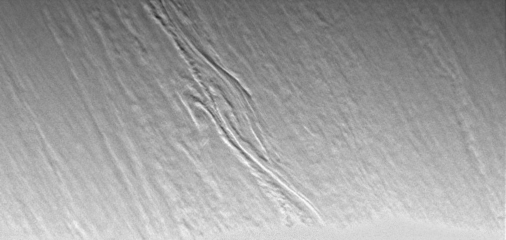 Clouds on Saturn