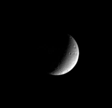 Saturn's moon Tethys