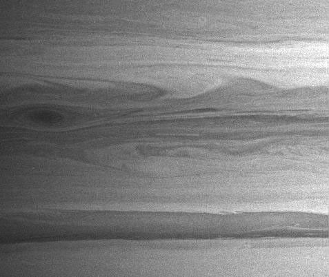 Saturn's stormy atmosphere