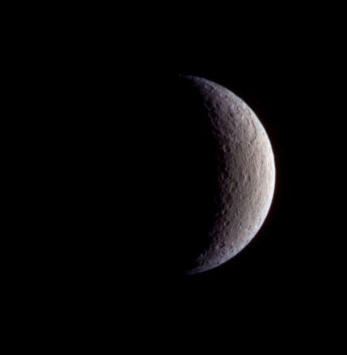 Saturn's moon Rhea