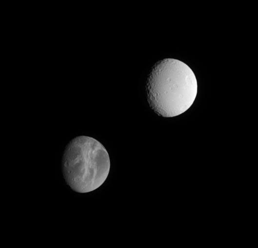 Dione and Tethys