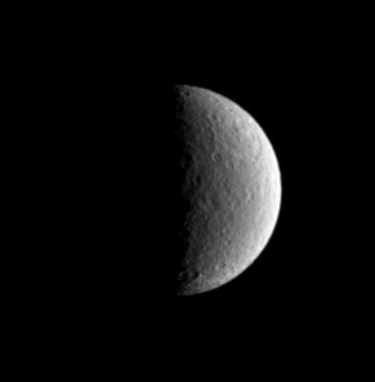 Saturn's moon Rhea