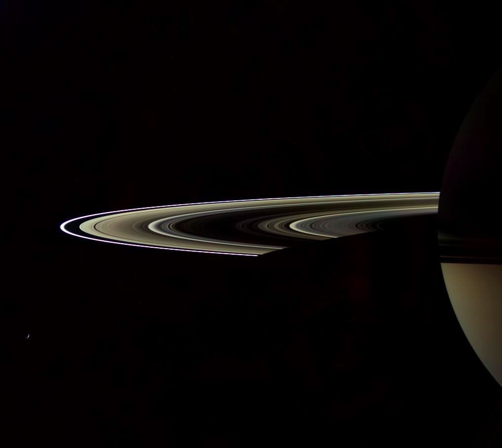 Saturn and its rings