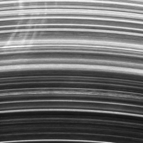 A group of bright spokes tightly cluster together in Saturn's B ring